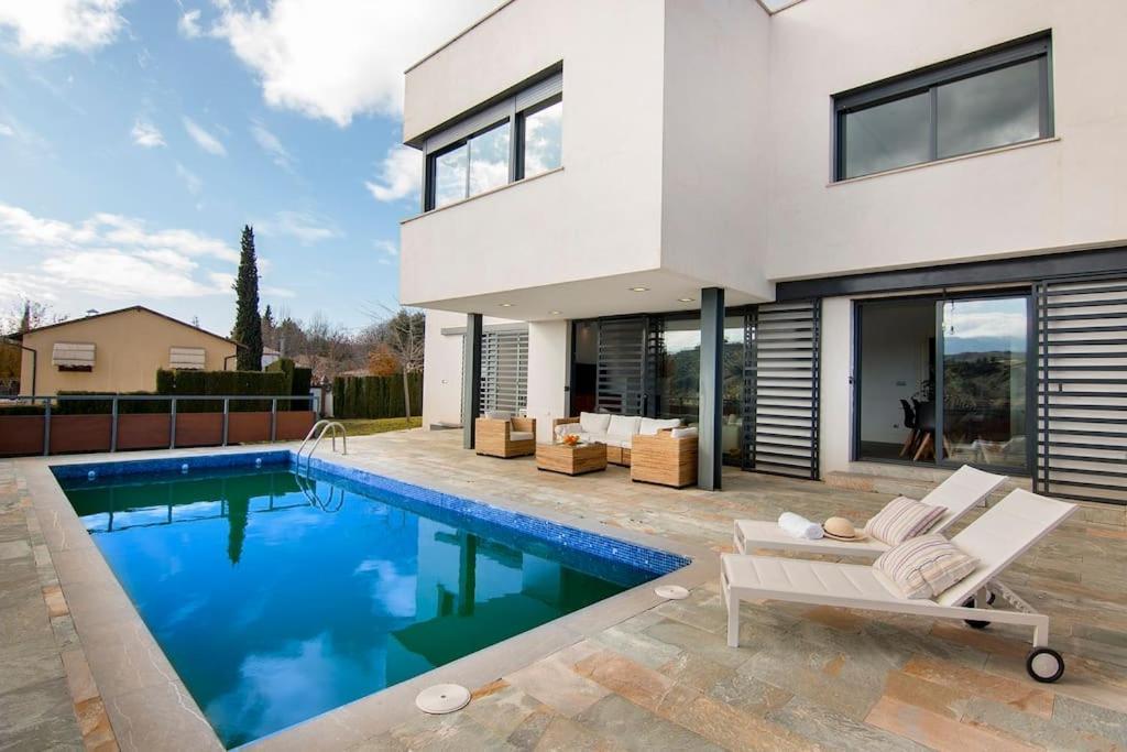 Villa Sierra Huétor Santillán Bagian luar foto