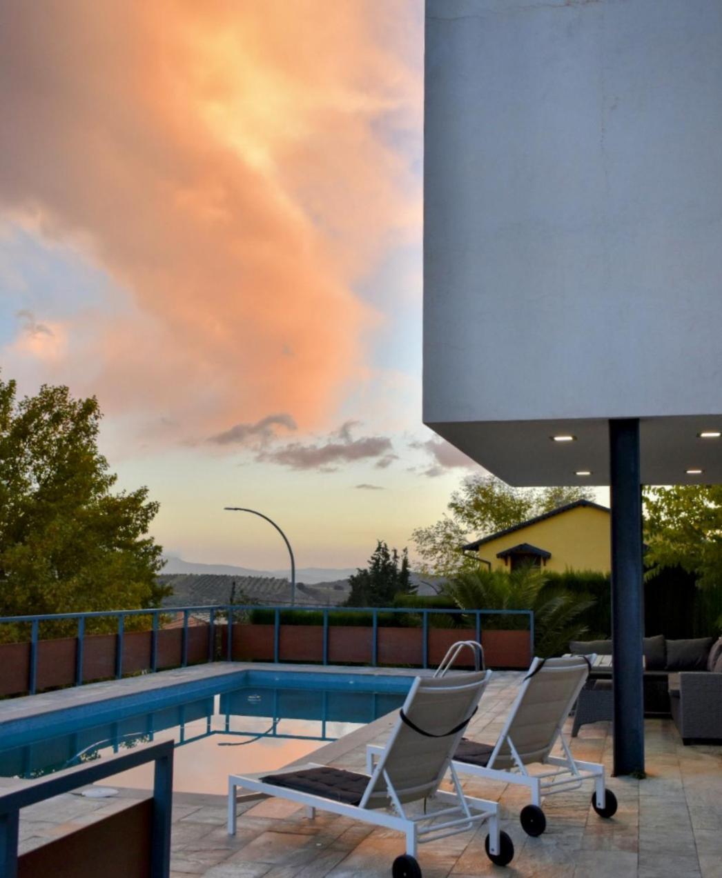 Villa Sierra Huétor Santillán Bagian luar foto