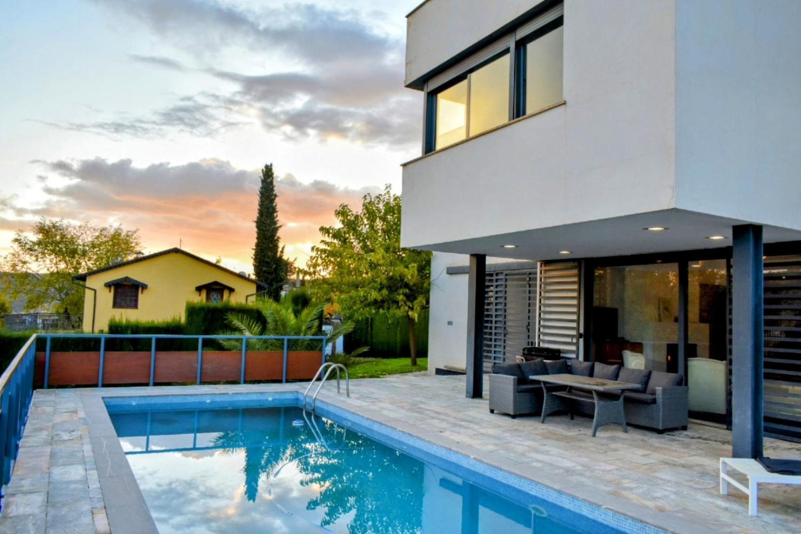 Villa Sierra Huétor Santillán Bagian luar foto